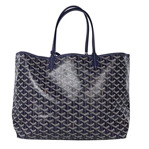 navy blue goyard tote bag